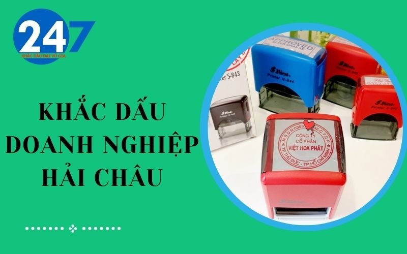 Khắc dấu doanh nghiệp Hải Châu