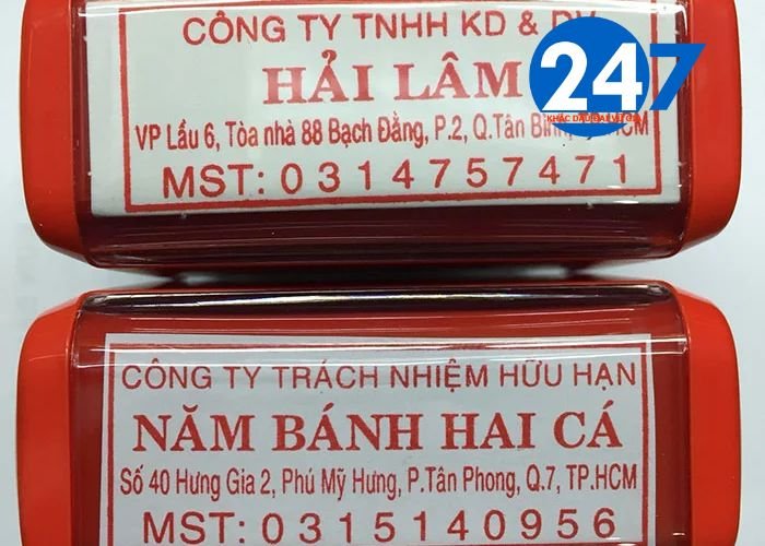 Khắc dấu mã số thuế Đà Nẵng
