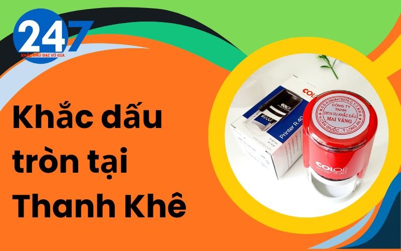 Khắc dấu tròn tại Thanh Khê