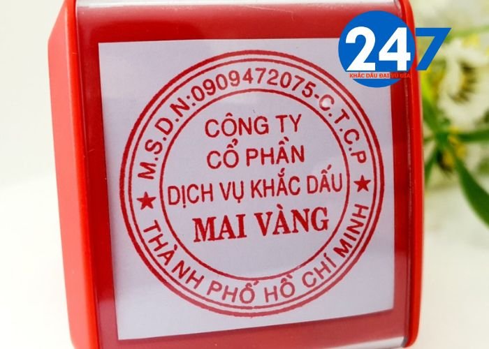 Khắc dấu vuông giá rẻ Đà Nẵng