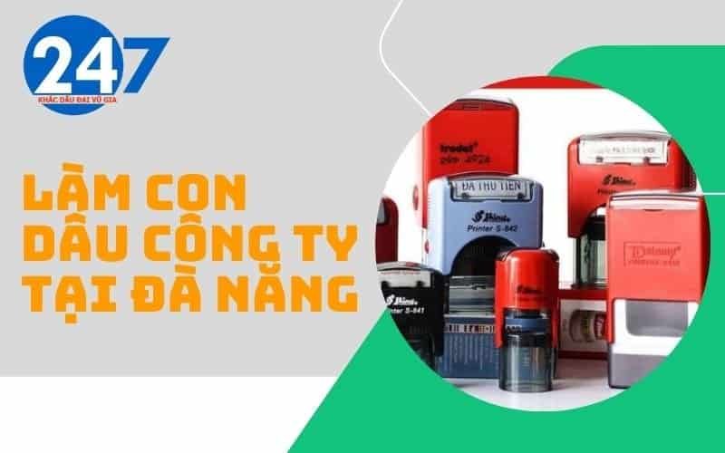 Làm con dấu công ty tại Đà Nẵng