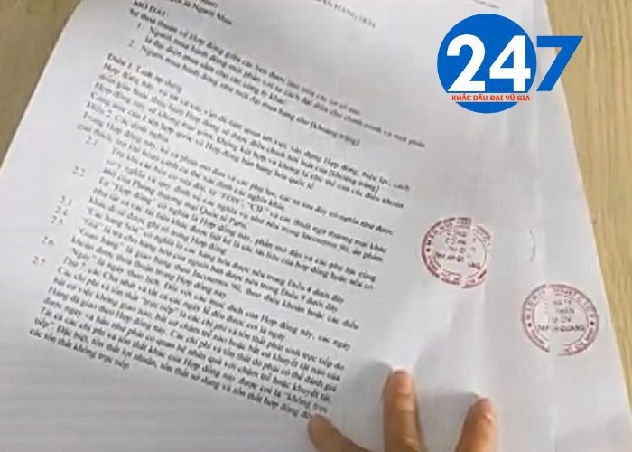 Làm con dấu hợp đồng Đà Nẵng