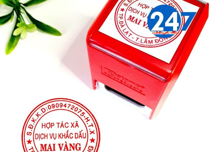 Làm con dấu theo mẫu tại Đà Nẵng