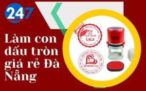 Làm con dấu tròn giá rẻ Đà Nẵng