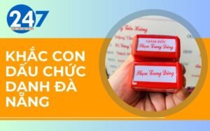 khắc con dấu chức danh Đà Nẵng