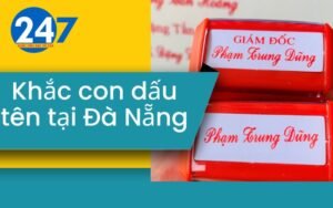 khắc con dấu tên tại Đà Nẵng