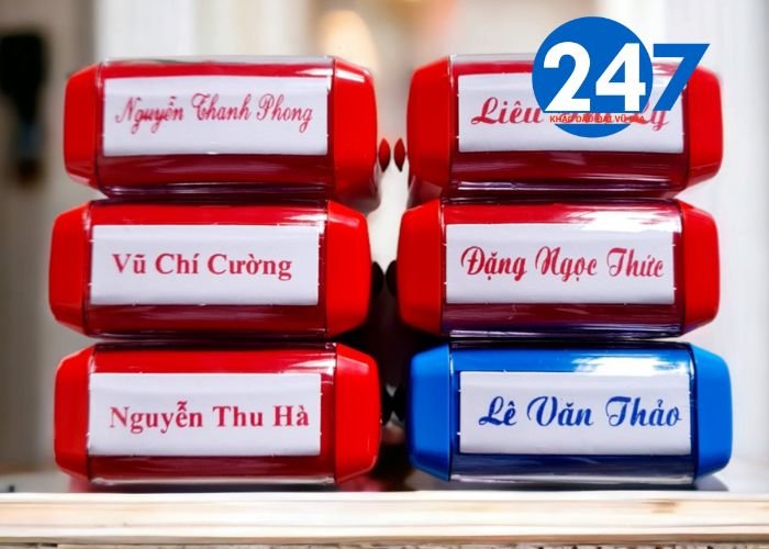 khắc con dấu tên tại Đà Nẵng