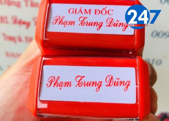Khắc dấu chức danh công ty Đà Nẵng