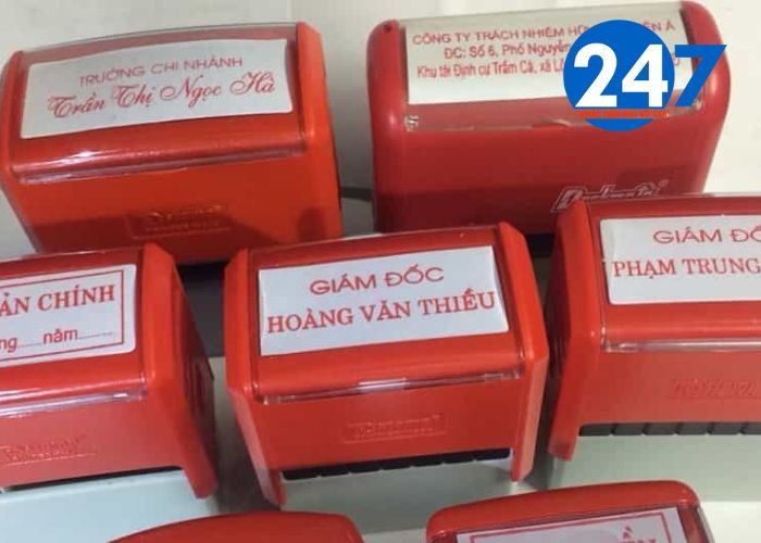 Khắc dấu chức danh công ty Đà Nẵng