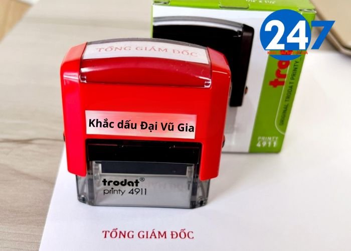 Khắc dấu chức danh công ty Đà Nẵng