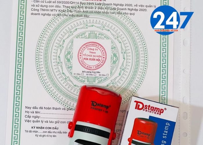 Khắc dấu dấu chứng nhận Đà Nẵng