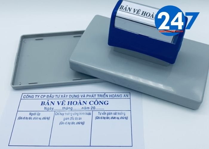 Khắc dấu dấu hoàn công Đà Nẵng