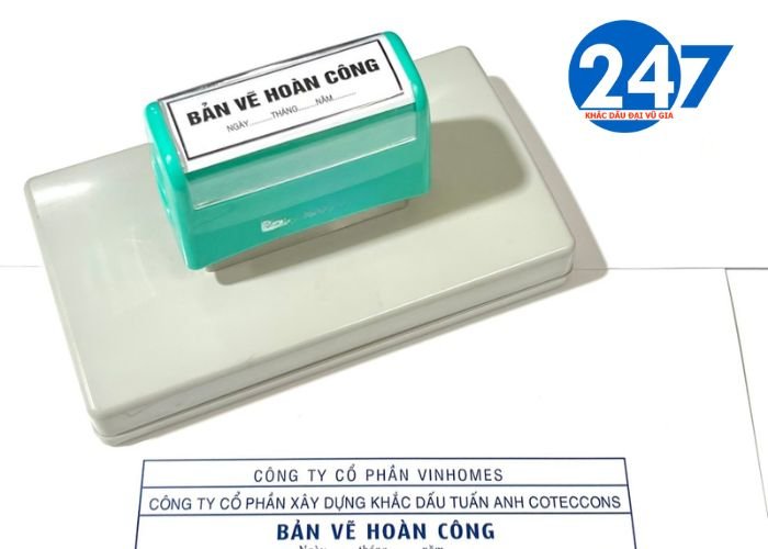 Khắc dấu dấu hoàn công Đà Nẵng