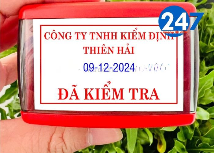 Khắc dấu dấu kiểm tra Đà Nẵng