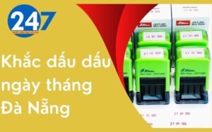 Khắc dấu dấu ngày tháng Đà Nẵng