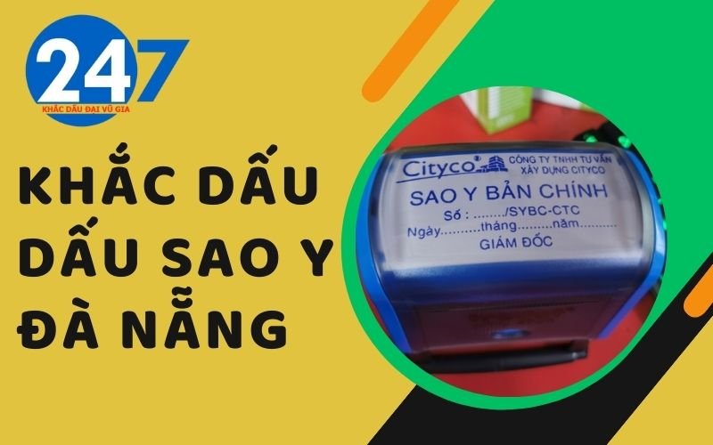 Khắc dấu dấu sao y Đà Nẵng
