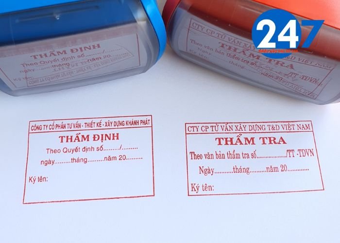 Khắc dấu dấu thẩm định Đà Nẵng