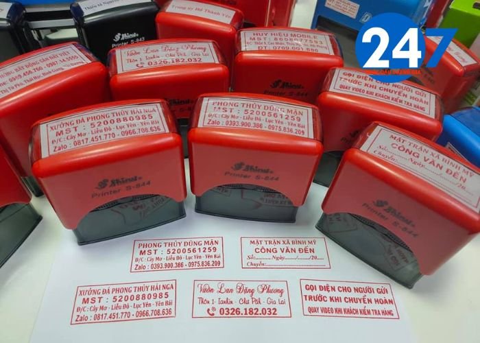 Khắc dấu mã số thuế công ty