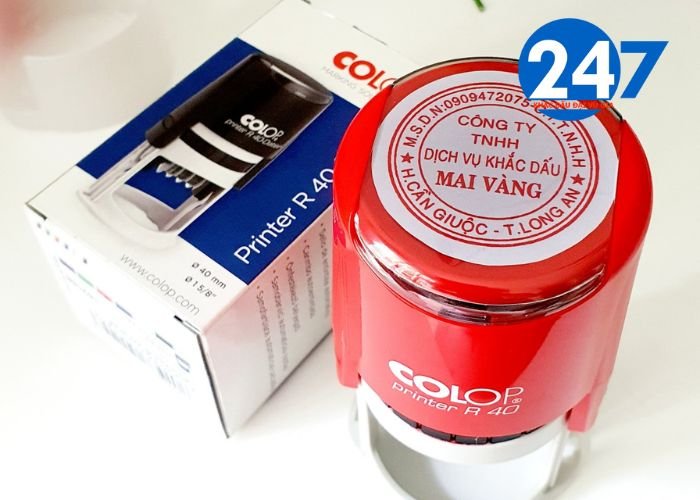 Khắc dấu tròn công ty tại Đà Nẵng