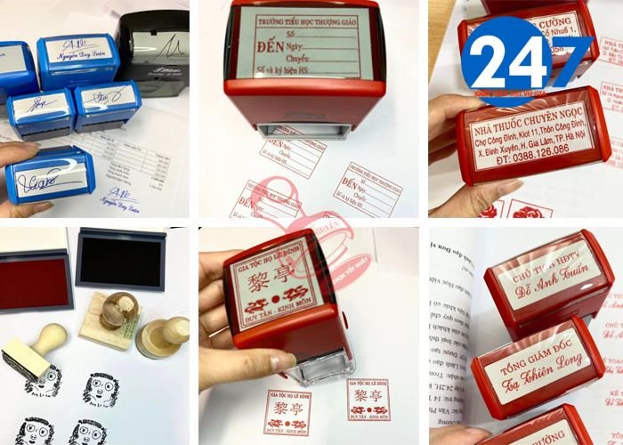 Khắc dấu hỗ trợ tư vấn miễn phí