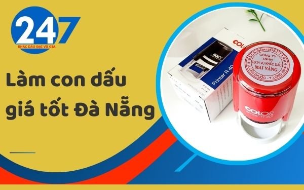 Làm con dấu giá tốt Đà Nẵng