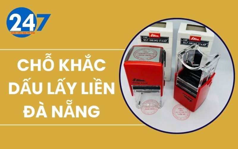 Chỗ khắc dấu lấy liền Đà Nẵng