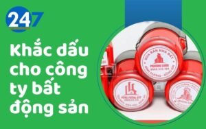 Khắc dấu cho công ty bất động sản
