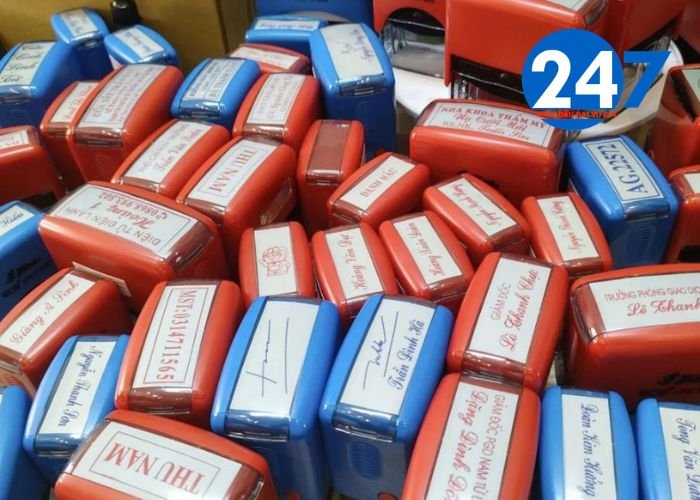 Khắc dấu cho công ty du lịch Đà Nẵng