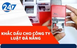 Khắc dấu cho công ty luật Đà Nẵng