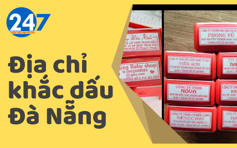 Địa chỉ khắc dấu Đà Nẵng