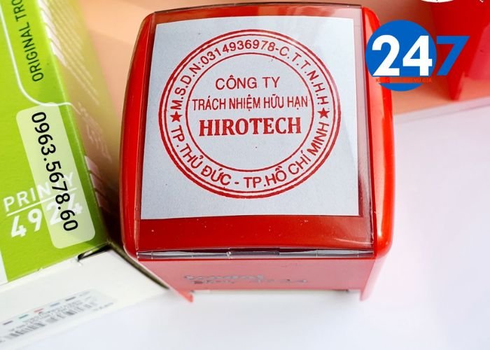 Địa chỉ làm con dấu nhanh Đà Nẵng