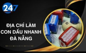 Địa chỉ làm con dấu nhanh Đà Nẵng